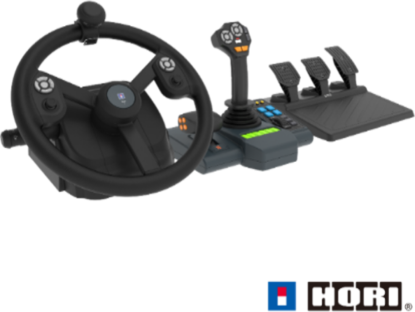 Hori Farming Vehicle Control System - Farm Sim Ratt Og Pedaler