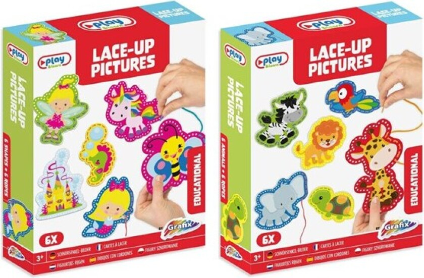 Beading set Animals 6pcs.