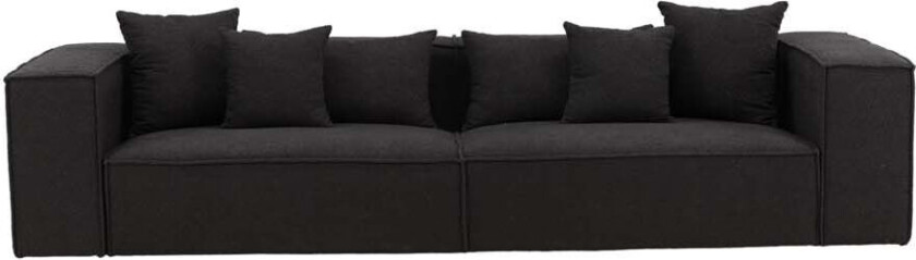 Venture Gillholmen 3-Seter Sofa Svart