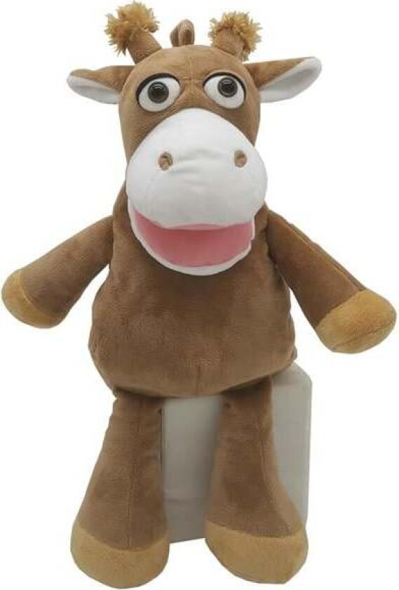 Bilde av - Giraffe hand puppet "Aina" 25 cm. (3898)