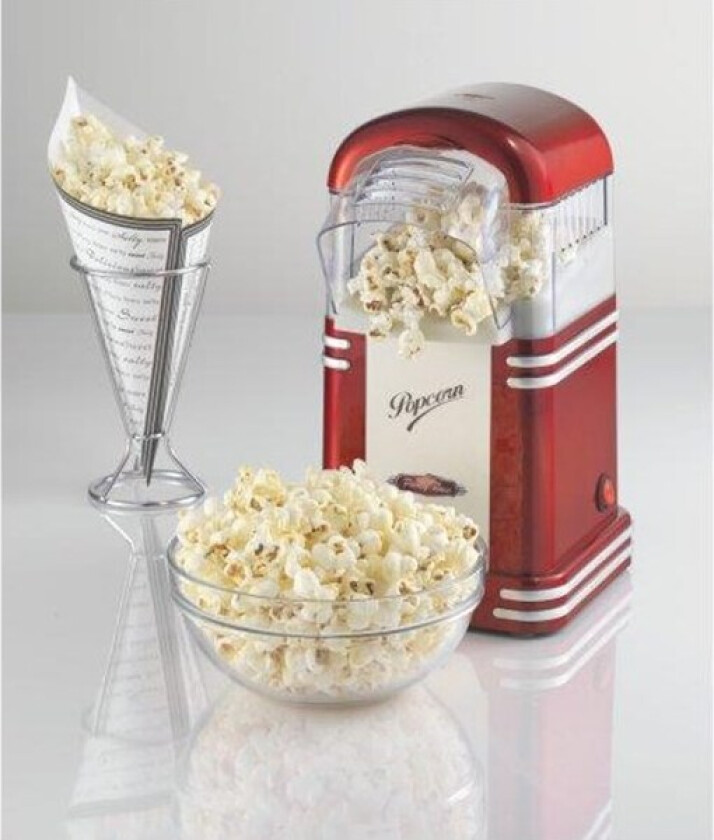 2954 popcornmaskin Rød, Hvit 2 min 1100 W