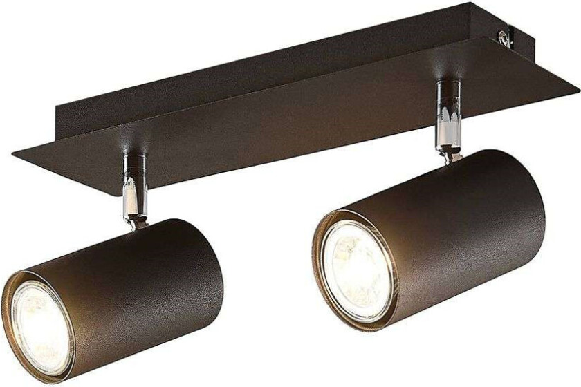 Joffrey takspotlight, 2 lyskilder, svart