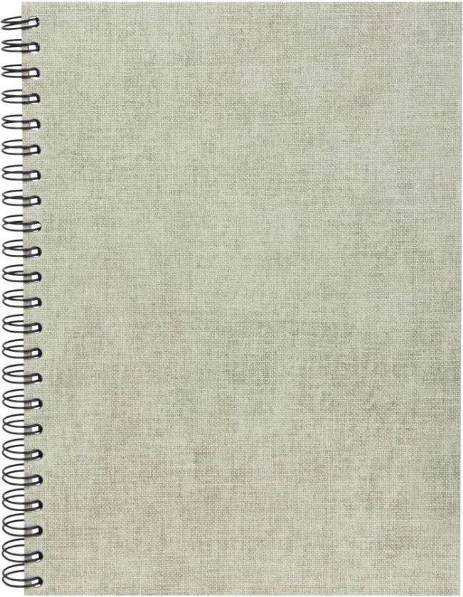 Notatbok A4 Linjert 90 ark Linen Bigso Box of Sweden