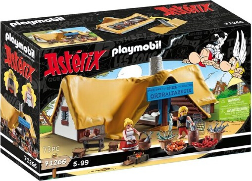 Playmobil Asterix Hã¸rmetix Hytte Playmobil  Asterix 71266