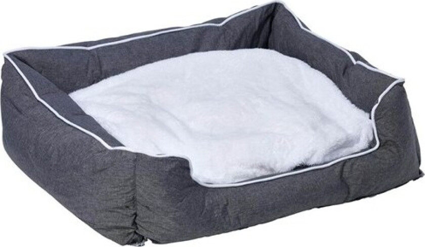 Bilde av Buddy rektangulær seng Grå S