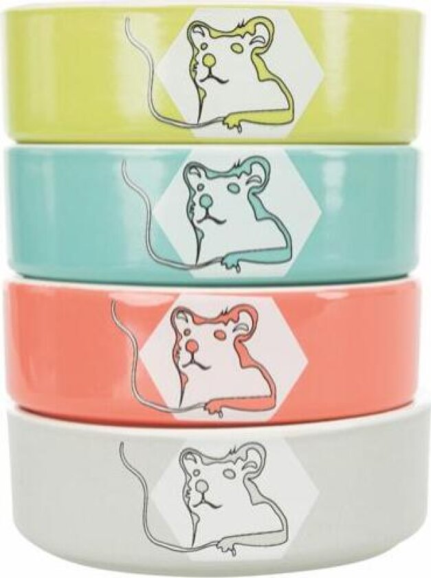 Matskål Keramikk Hamster