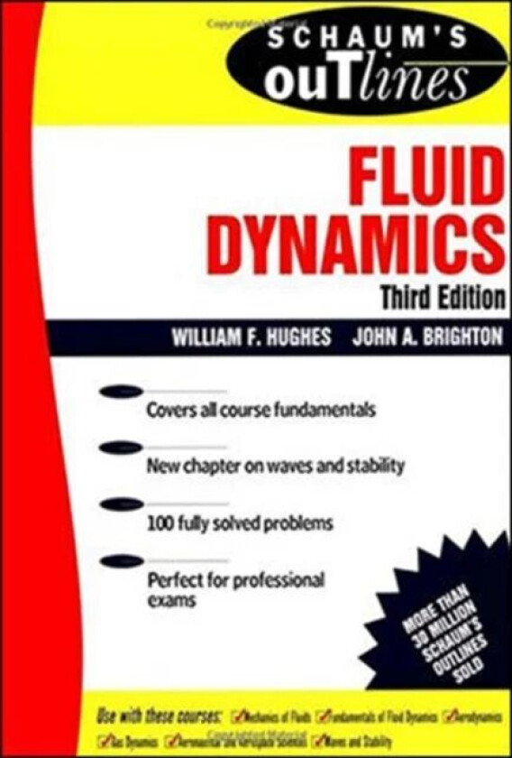 Schaum&#039;s Outline of Fluid Dynamics av William Hughes, John Brighton, Nicholas Winowich