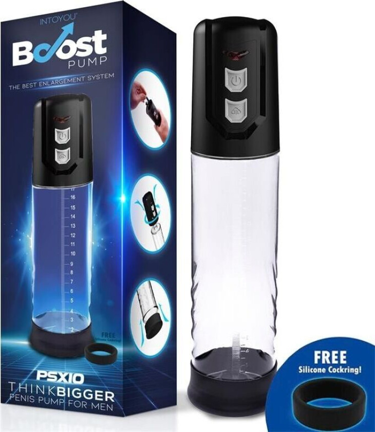 PSX10 automatisk penispumpe krystall