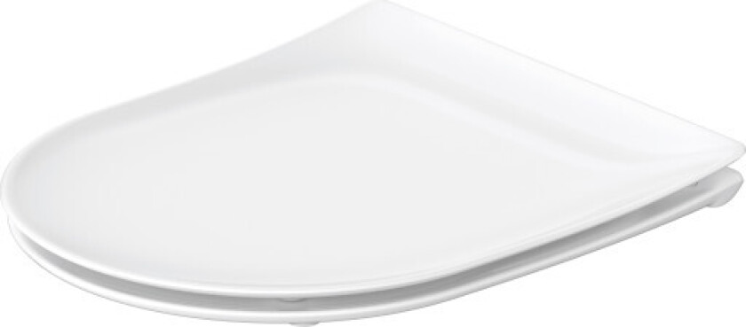 Durahvit Soleil toalettsete, soft close, avtagbar, hvit