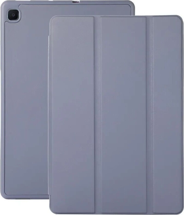 Samsung Galaxy Tab S6 Lite (2020-2024) Magnetisk Tri-Fold Skinn Deksel m. Stativfunksjon - Lilla