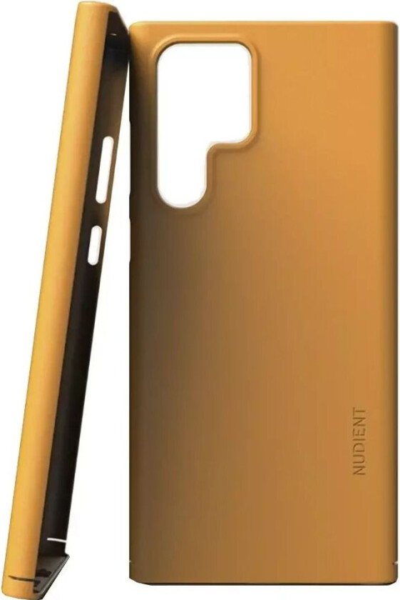 Thin Case V3 Samsung Galaxy S22 Ultra Deksel - Saffron yellow