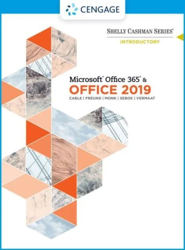 Shelly Cashman Series Microsoft Office 365 & Office 2019 Introductory av Misty (Purdue University Calumet) Vermaat, Ellen (University of Delaware)