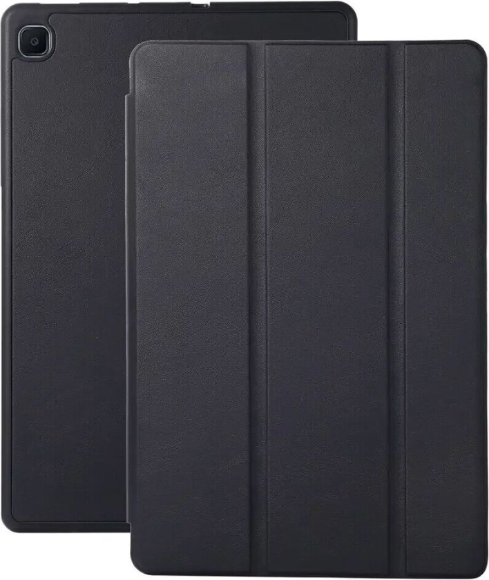 Samsung Galaxy Tab S6 Lite (2020-2024) Magnetisk Tri-Fold Skinn Deksel m. Stativfunksjon - Mørk Blå