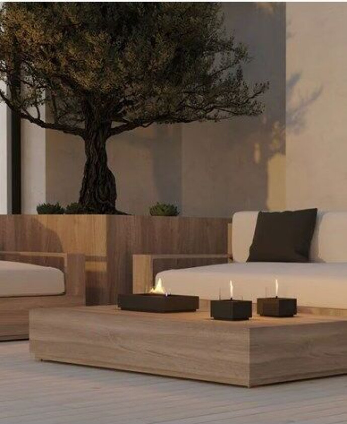 Daisy Bordpeis 90 svart L30 B20 H11 cm