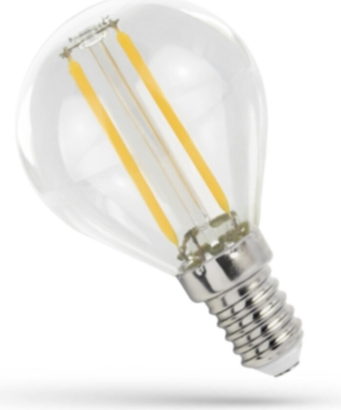 LED Kronepære Klar E14 1W 2700K 100 lumen