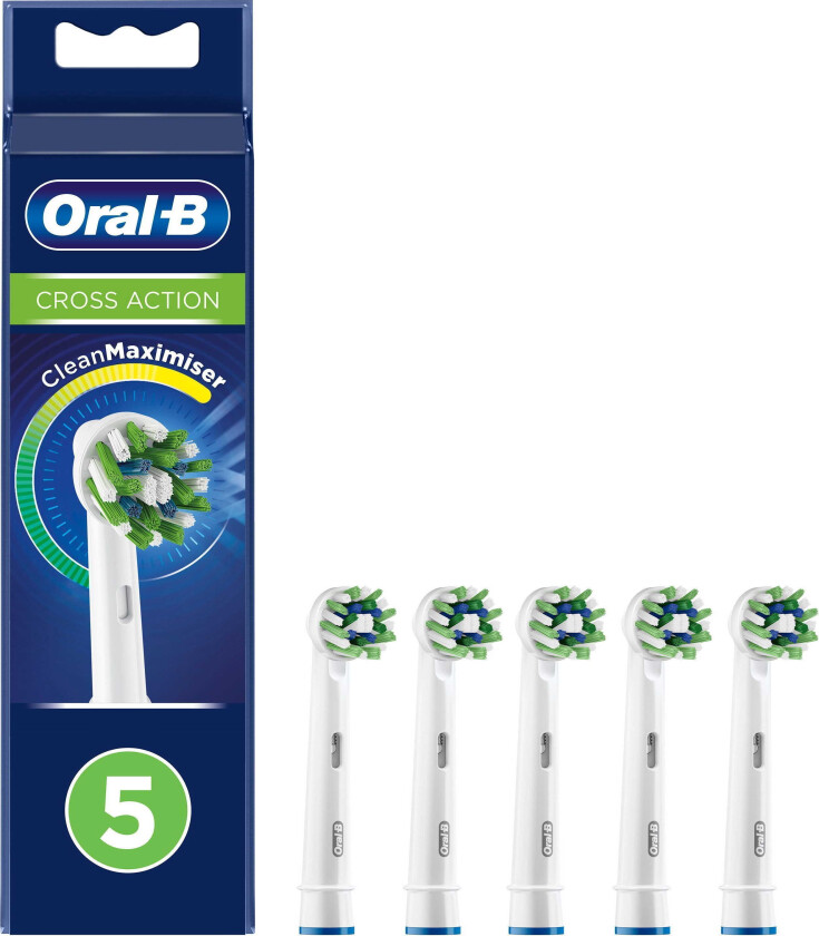Oral B Cross Action Refill 5 stk