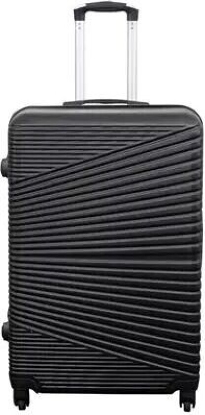 Stor koffert - Nordic svart - Hardcase koffert - Smart reisekoffert