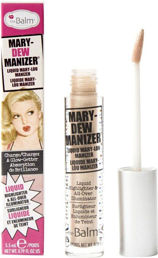 the Balm Mary-Dew Manizer Liquid Highlighter, 5.5 ml the Balm Highlighter