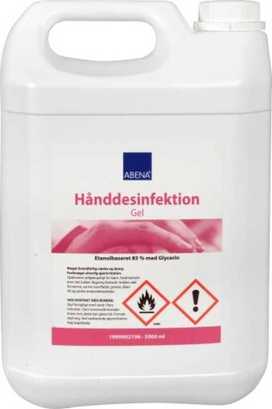 hånddesinfeksjonsgel, 5 l