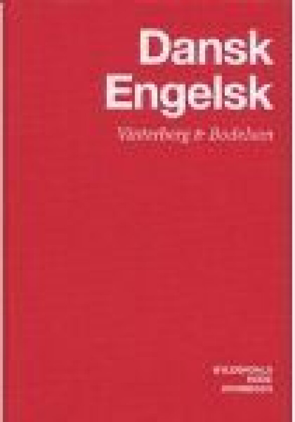 Dansk-Engelsk Ordbog Viggo Hjørnager Pedersen Språk: Dansk