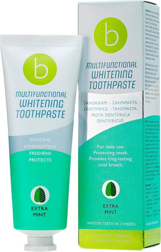 Beconfident Multifunctional Whitening Toothpaste, extra mint, 75 ml