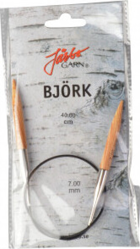 Björk Rundpinner Bjørk 40cm 7,00mm / 15.7in US10¾