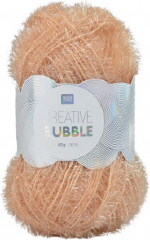 Creative Bubble Garn Unicolor 010 Pudder