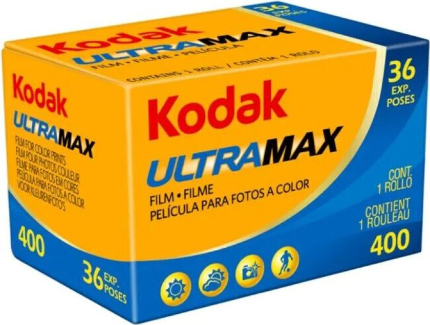 UltraMax 135-film 36 bilder med farge ISO 400 1-pk.