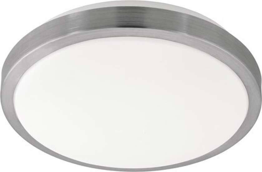 COMPETA 1 wall / ceiling light white satined nickel