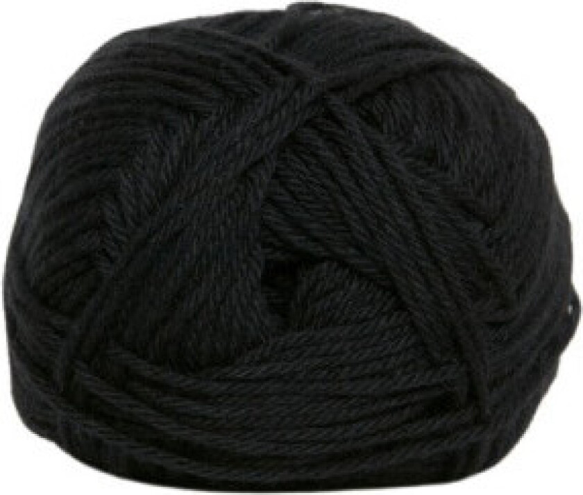 Blend/Tendens Garn Unicolor 199 Svart