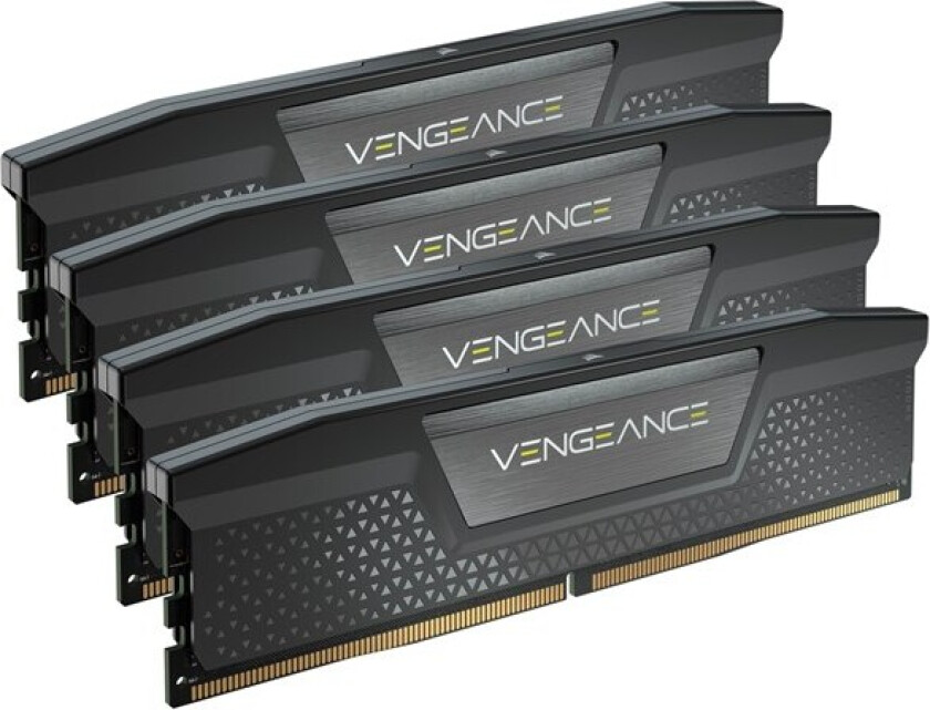 Vengeance DDR5-6400 - 64GB - CL32 - Quad Channel (4 stk) - Intel XMP - Svart