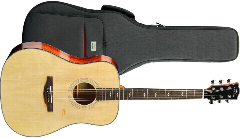 Solid Top F1 Natural Dreadnought Ak.Gitar