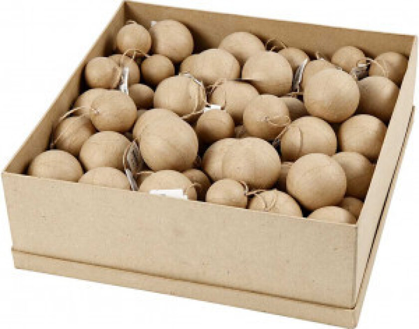 Bilde av Julekuler, dia. 4+5+6 cm, 3x35 stk./ 1 pk.