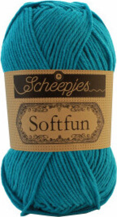 Softfun Garn Unicolour 2614 Turkis
