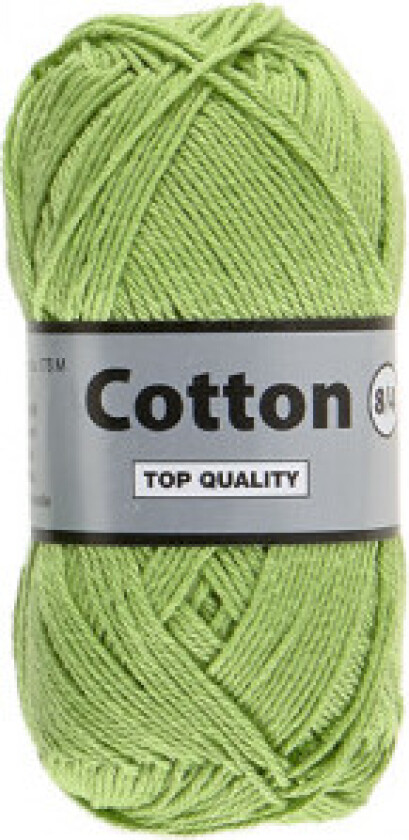 Lammy Cotton 8/4 Garn 46 Lysegrønn