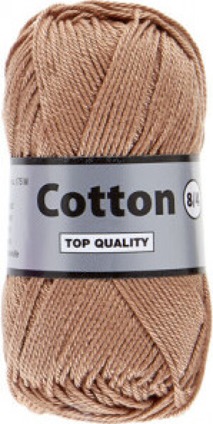 Lammy Cotton 8/4 Garn 54 Mørke Beige