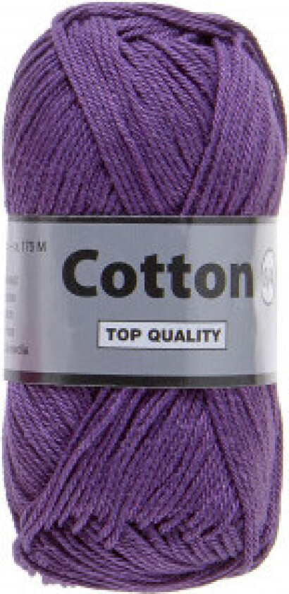 Lammy Cotton 8/4 Garn 64 Mørk Lilla