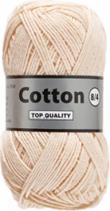Lammy Cotton 8/4 Garn 218 Krem