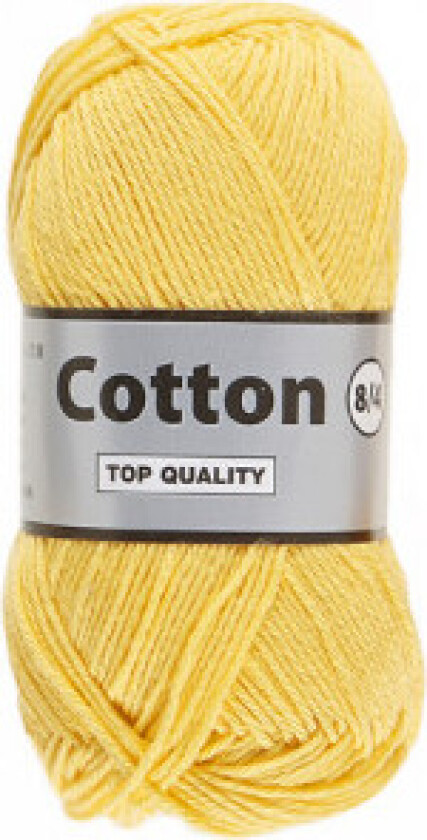 Lammy Cotton 8/4 Garn 371 Pastellgul