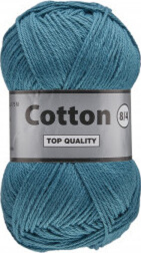 Lammy Cotton 8/4 Garn 457 Mørkturkis