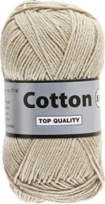Lammy Cotton 8/4 Garn 791 Lys grå