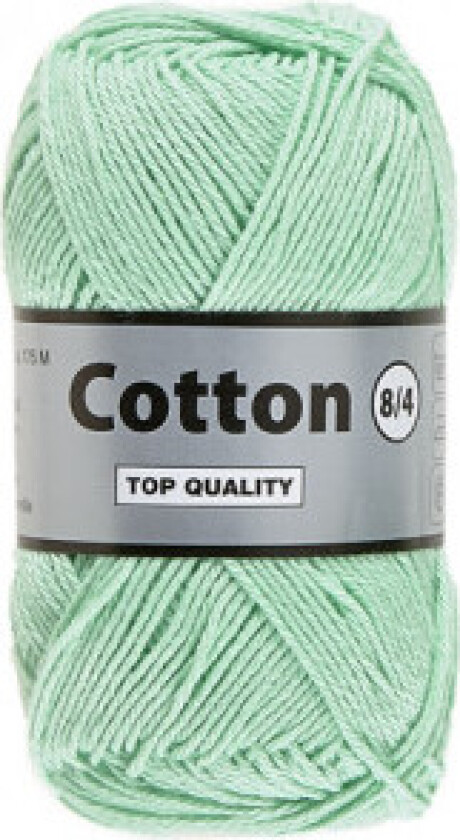 Lammy Cotton 8/4 Garn 841 Pastellgrønn