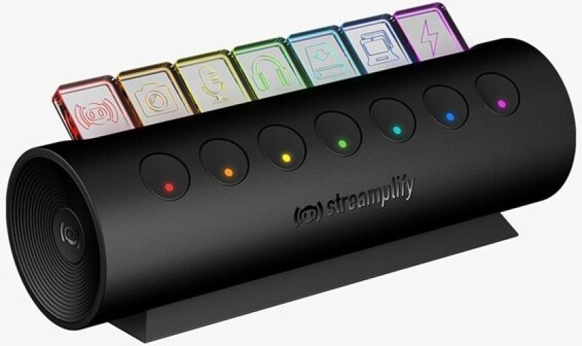 Streamplify Hub Ctrl 7, Rgb 7-Port Usb Hub, 12v - Svart