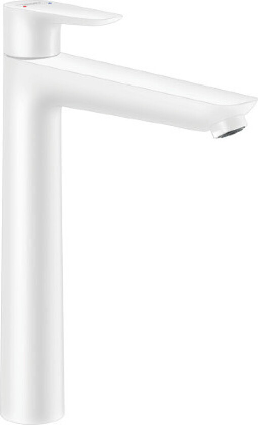 HANSGROHE ettgreps blandebatteri 183mm tut 1 hull t/h m/bv hvit