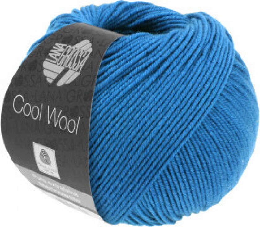 Cool Wool Garn 2081 Blått