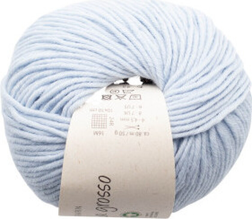 BC Yarn Semilla Grosso GOTS 022 Baby Blå