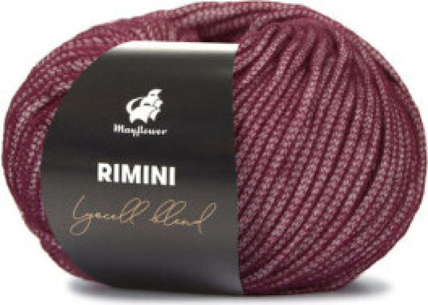 Rimini Garn 011 Plomme