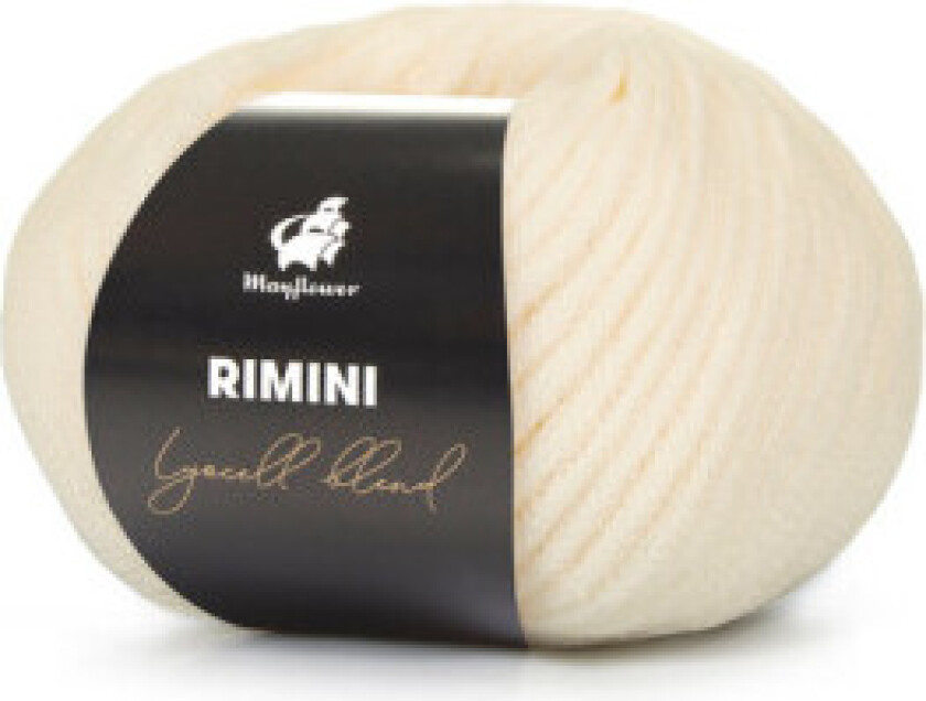 Rimini Garn 001 Hvit