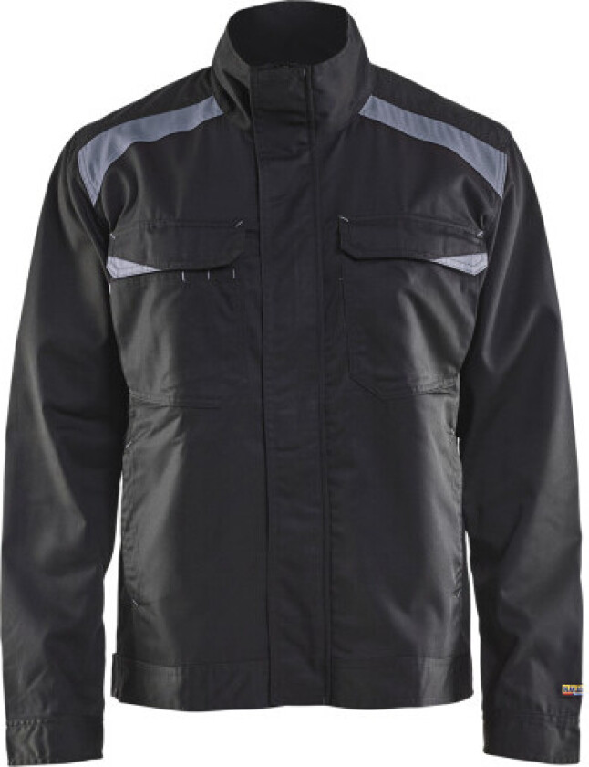 INDUSTRIJAKKE SORT/GRÅ XXL