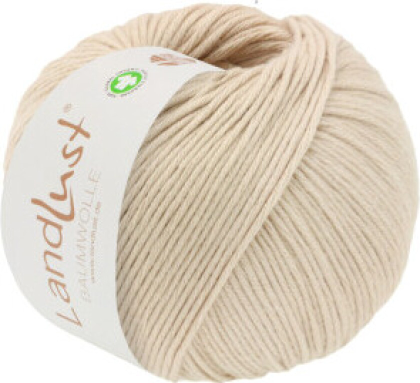 Landlust bomull GOTS garn 15 Beige